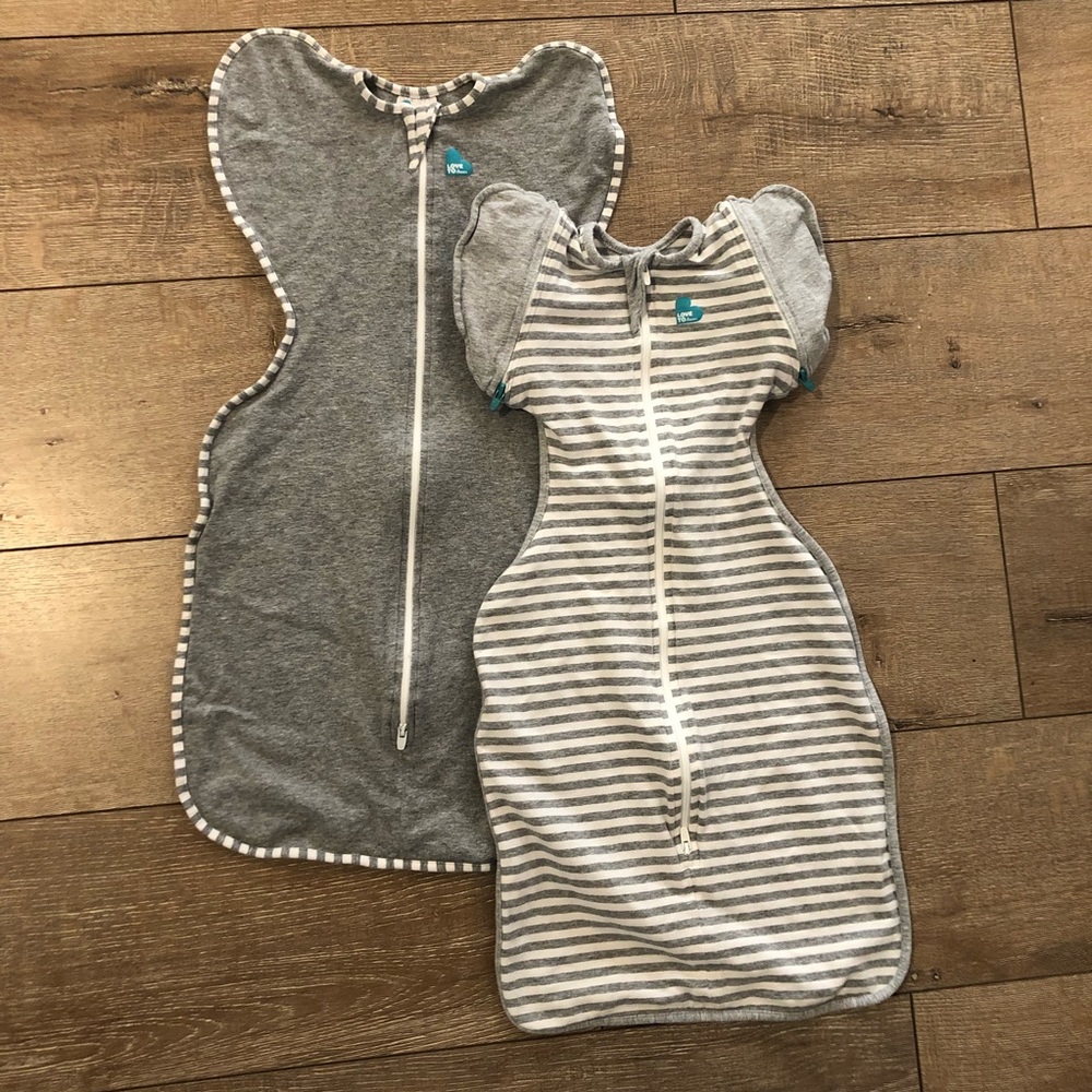2 Love to Dream Swaddle Up Zipper swaddles bundle